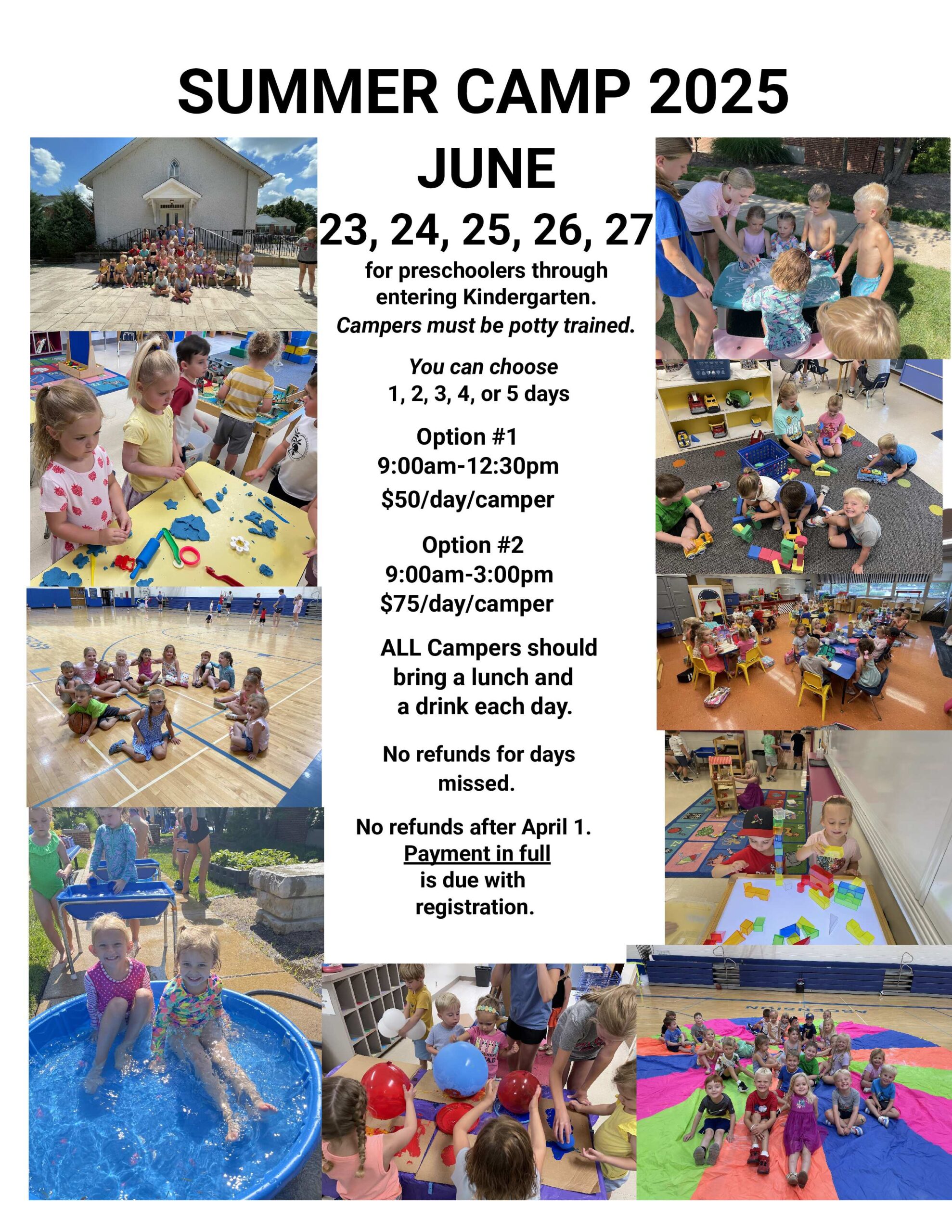 Summer Camp 2025 Ascension Early Childhood Center